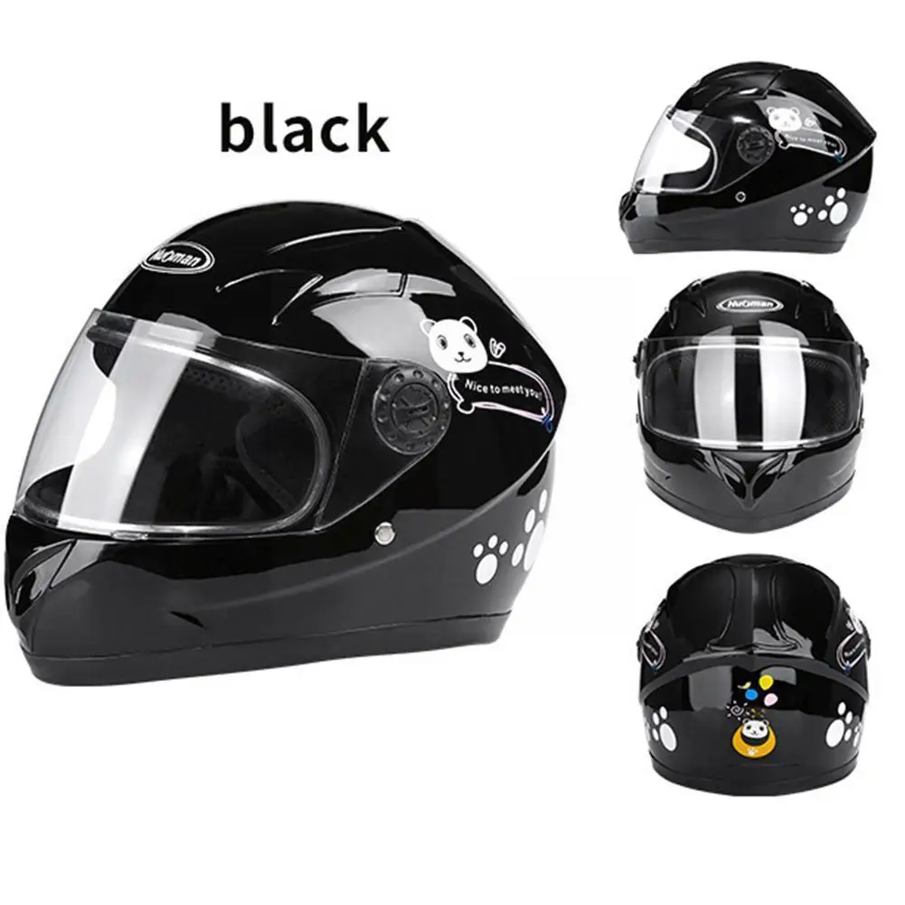 ChildrensHelmetElectricMotorcycleMotorBikeMotocrossFreeScooter