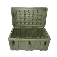 150L Waterproof Tool Case Rotomolded Car Rooftop Vehicle Hard Rugged Cargo Box Tool Box 2
