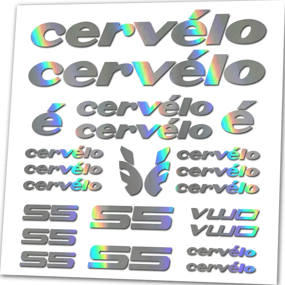 Per Cervelo S5 Bike Bicycle Frame Sticker Set Di Adesivi Grafici Decalcomanie Da Ciclismo In Vinile