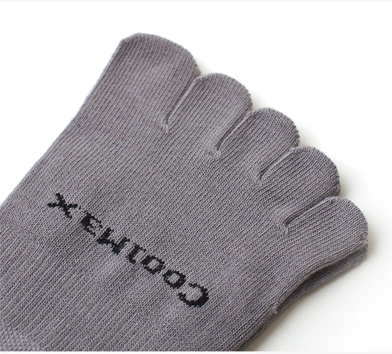 2026 Winter Warme Herren Fünf-Zehen-Socken Schnelltrocknender Stoff Schweißabsorbierend Geruchsresistent Laufsocken Lange Sportsocken mit Geteilten Zehen – Detail 10