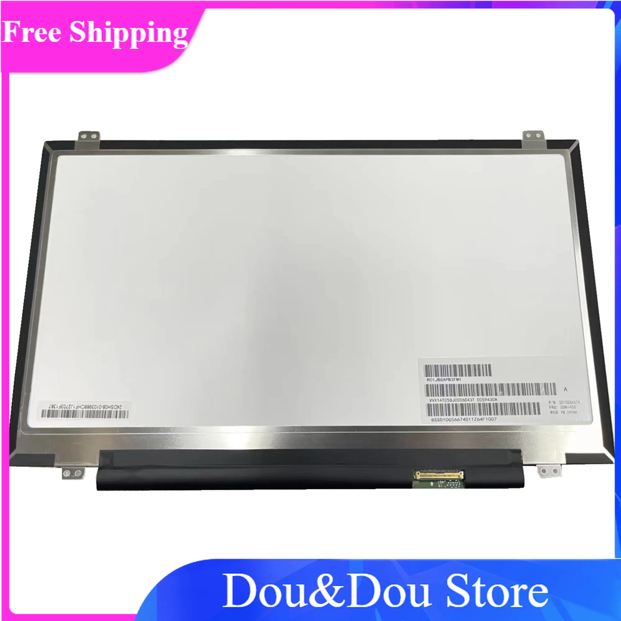 

VVX14T058J00 For Lenovo Thinkpad T460P T460s 40PINS 14 inch 2560*1440 WQHD EDPFRU 00HM878 PN SD10G56672 LCD Screen Display