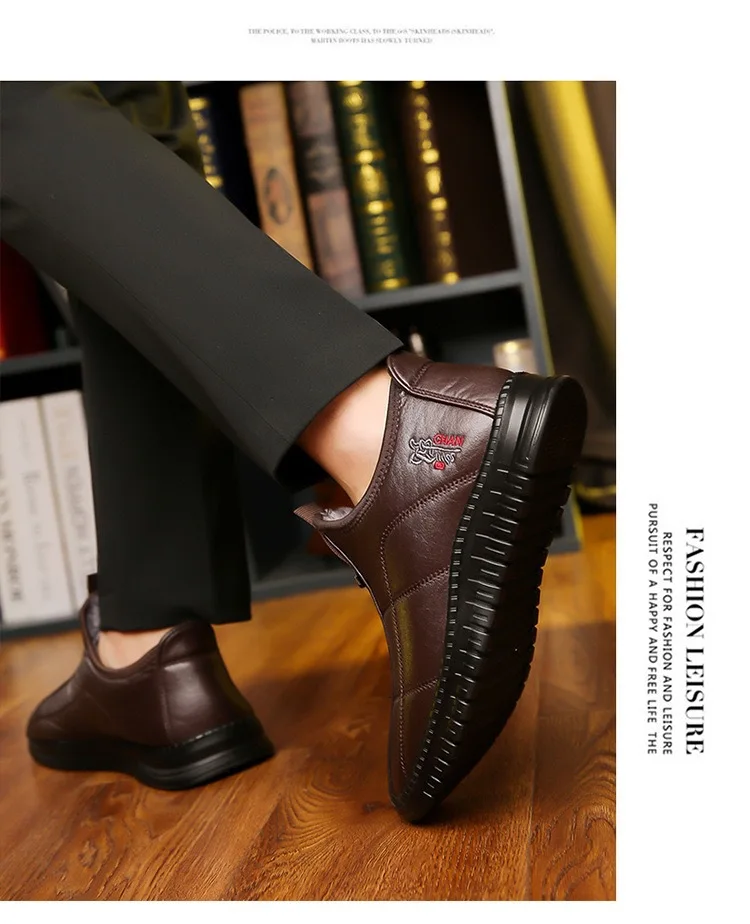 2025 Winter Men's Cotton Shoes Warm, Velvet, Waterproof, Anti slip, Thickened Walking Boots, Extra Large Size 38-48 mens shoes