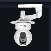 Support de caméra et Base, Support de surveillance Compatible, Support de caméra intérieure mural pour la plupart des caméras de Surveillance 4