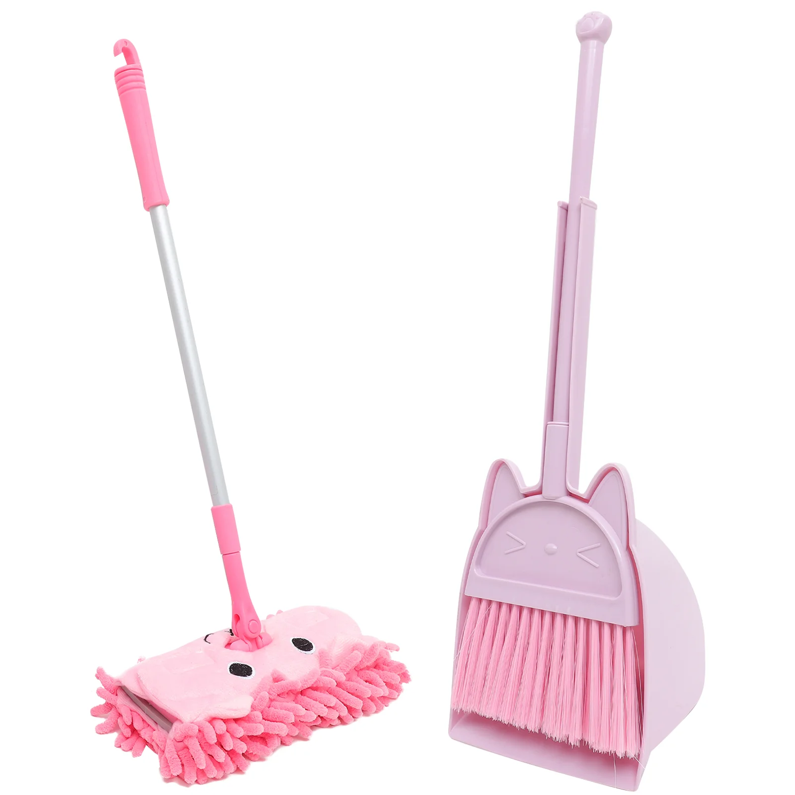 

Cleaning Ball Broom Dustpan Set Child Toys for Toddlers Kids Mop Duster Plastic Baby