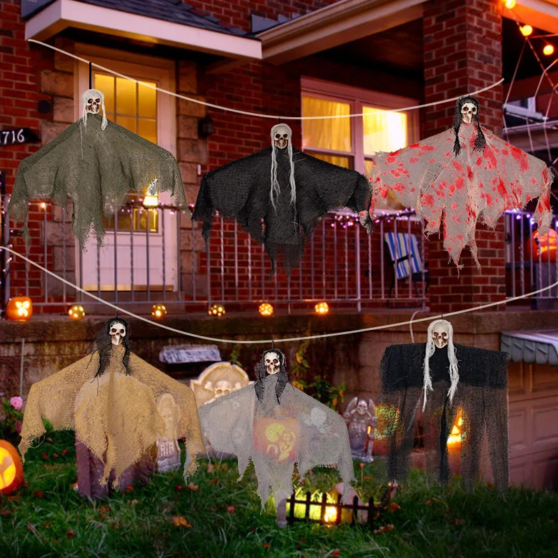 

Halloween Decorations, Ghost Parties, Ghosts, Small Hanging Ghosts, Hanging Flags, Courtyard, Porch, Outdoor Decoration