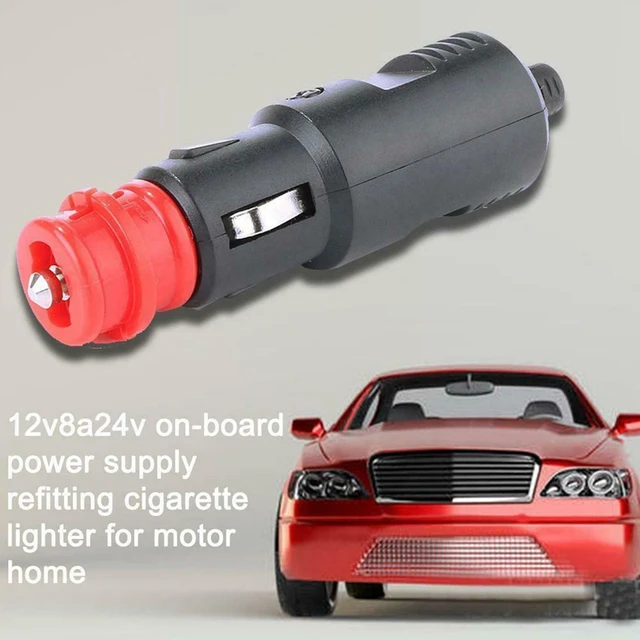 Allume-cigare de voiture, 12V/24V, 20a, prise LED, adaptateur de connecteur pour  voiture/Van, accessoires de voiture - AliExpress