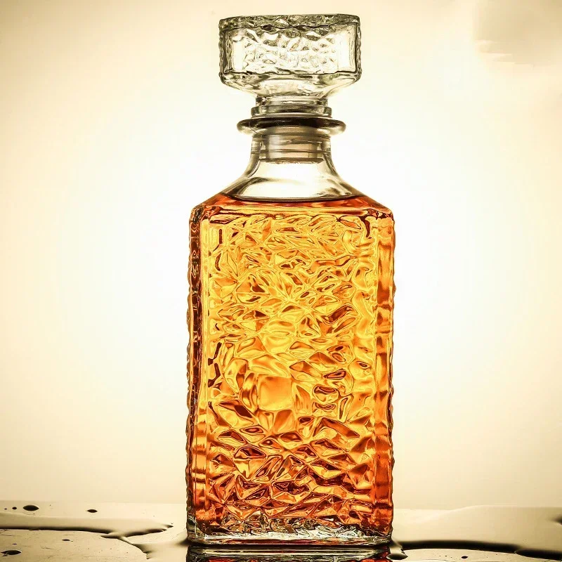 새로운 디자인 3가지 스타일 바웨어 와인잔 병 1000ml 무연 유리 위스키 디캔터 (주류, 스카치, 버번용) K3B4J7