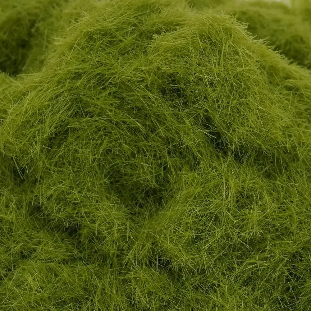 Nylon Artificial Grass Model Railway Lawn Grass Powder Green Scenery 30g 5mm Nylon Grass Powder Modeling Hobby Craft Accessory 3