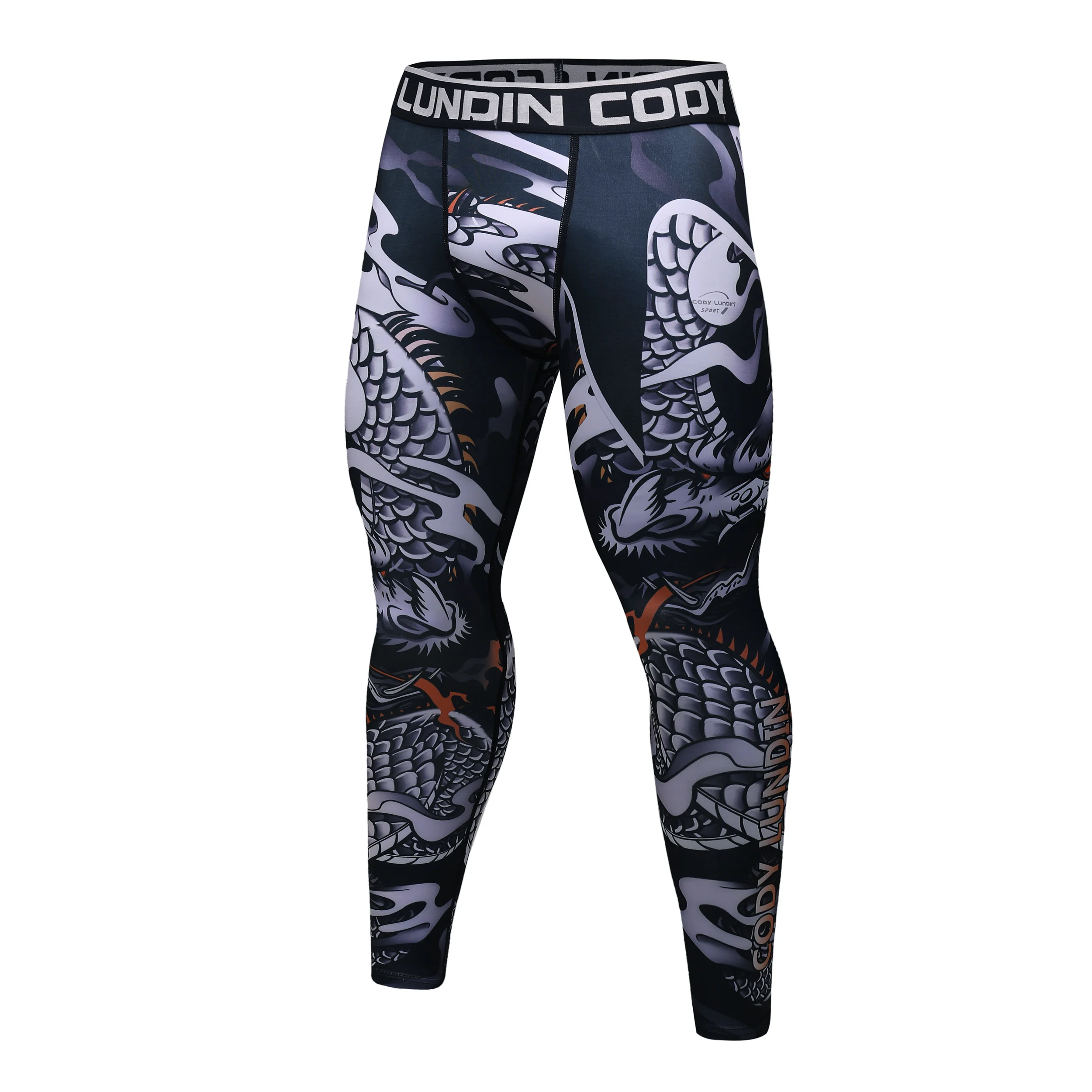 Cody Lundin 러쉬 가드 Sportsuit MMA 티셔츠 + 바지 MMA 반바지 4PCS 브라질 Jiu Jitsu Bjj 복싱 저지 남성용 격투 세트