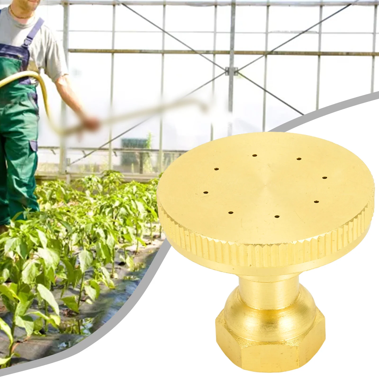 

Adjustable 8 Hole Brass Sprayer Nozzle M14 Atomizing Spray Fitting Hose Fitting Garden Nozzle Spray Pesticide Misting Nozzle
