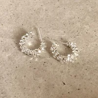 LATS New Fashion Trend Unique Design Elegant Exquisite Irregular C Shape Earrings Female Jewelry Party Premium Gift Wholesale - Image 6