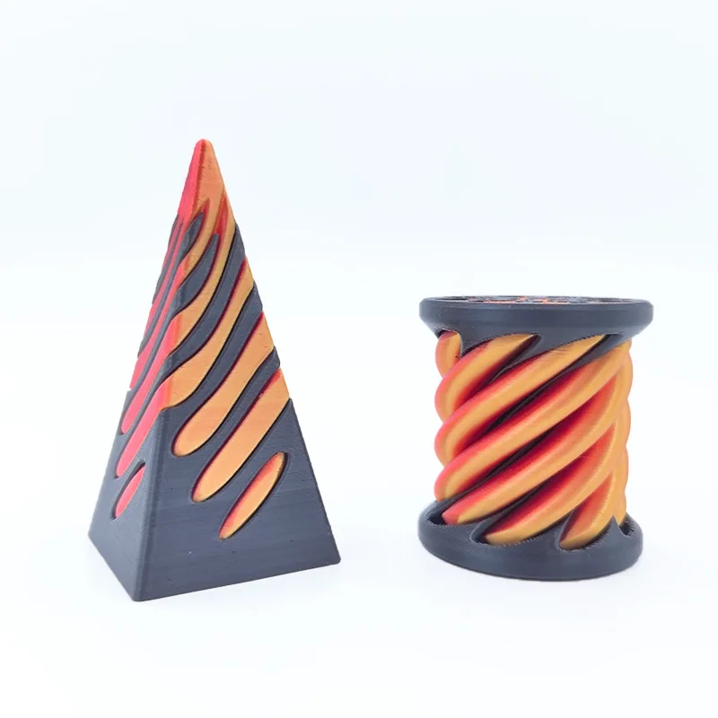Cylindrical pyramid