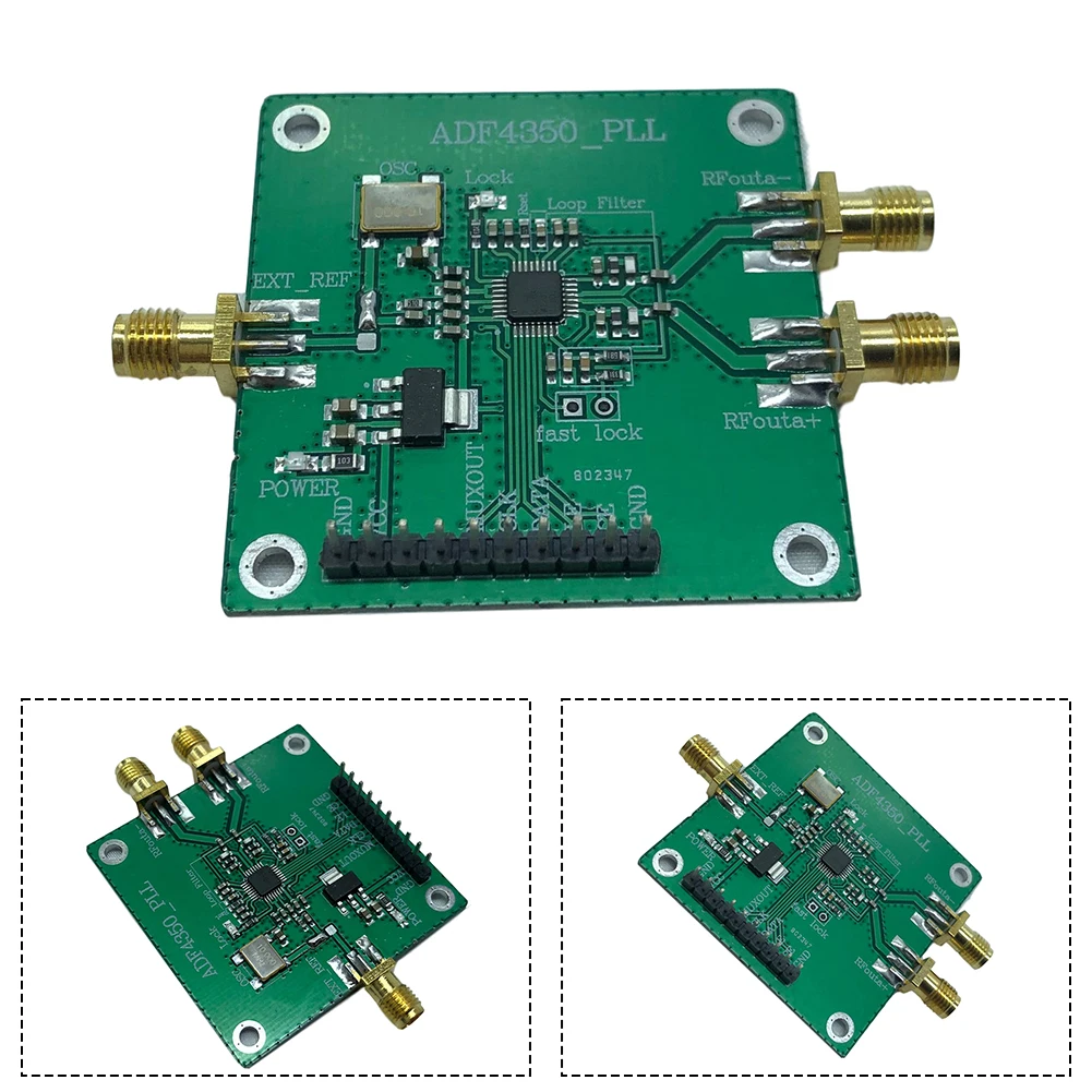 Frequency Source Module 1 PC ADF4350 RF Signal Source Module Low Phase Noise Broad Frequency ...