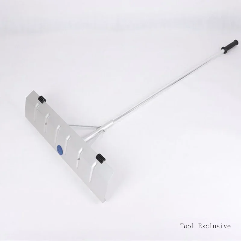 Roof Snow Scraper Aluminum Alloy Shovel Retractable Snow Scraper with Wheels 20 Ft High Snow Removal Tools Lightweight Durable