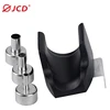 JCD hot air gun Handle Bracket with 3Pcs Nozzle soldering station welding Rework Station Upgraded from 8586 858D 8858 1