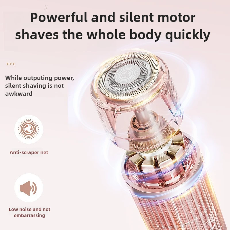 Electric Shaver for Women Waterproof Wet & Dry 5