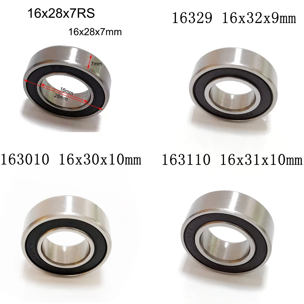 1PCSID16MMNonStandardBallBearingMountainBicycleHubWheel