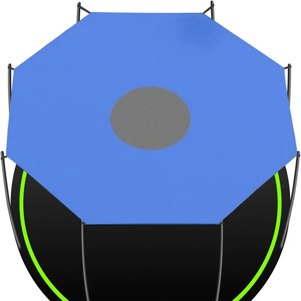 Trampoline Protective Cover 6/8/10ft Trampoline Cover Sun-Protection Trampoline Shade Cover Trampolines Sunshade Accessories for Outdoor Backyard Playground