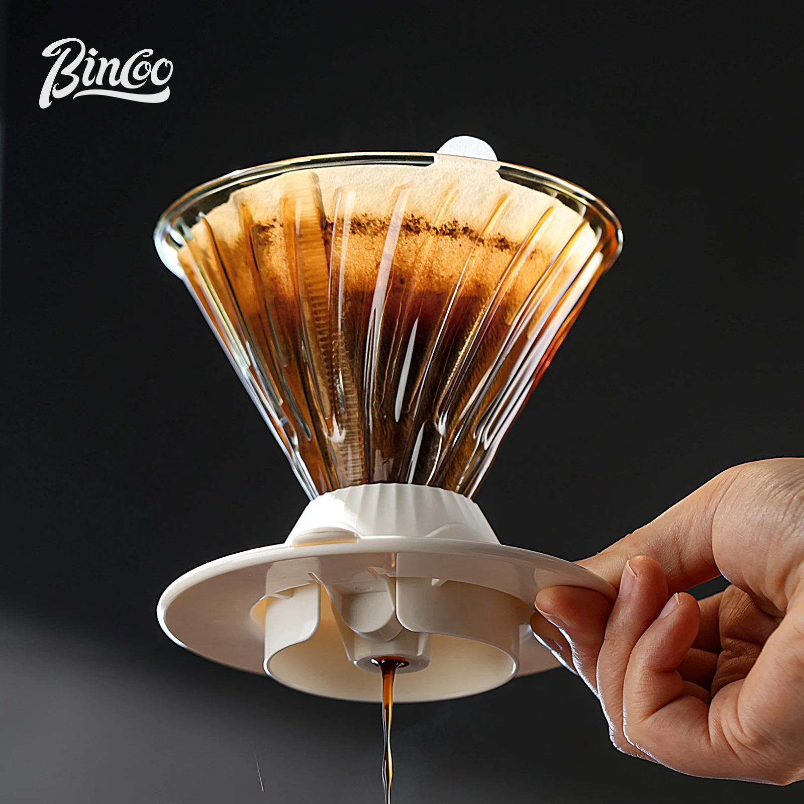 بينكو طقم قهوة زجاجي متكامل