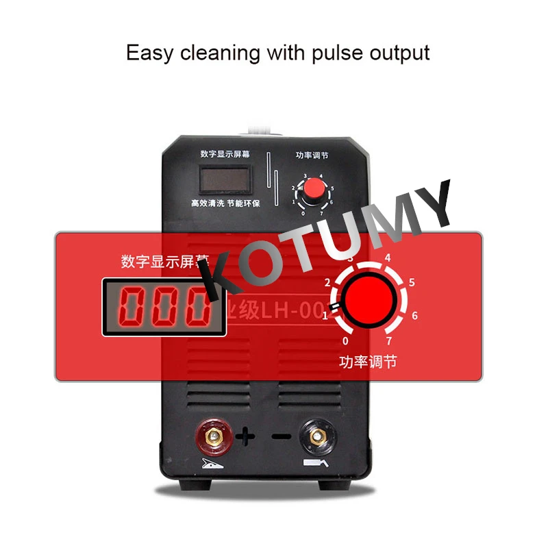 high power Stainless Steel Welding Gap Cleaner Processor Solder Spot Welding Cleaner Electrolytic Polishing Machine 1000W