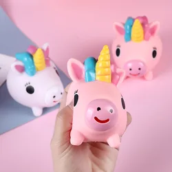 Creative Tongue Voice  Squeeze Decompression Novelty Vent Vocal Toys Unicorn Decompression Toy Squishy Anti-Stress Dolls