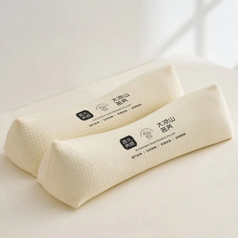 tartary buckwheat triangular neck pillow buckwheat pillow fits the curve of the cervical spine and cannot sleep for a long time 2