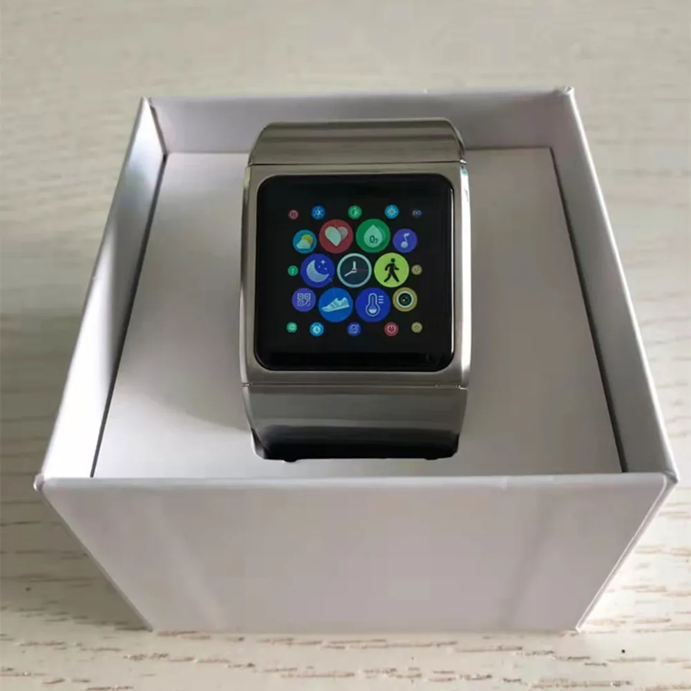 G36 New Smart Watch TWS Bluetooth Headset 2 In 1 Full Touch Screen 1.3 Inch Waterproof Sports Fitness Men Wristband Heart Rate