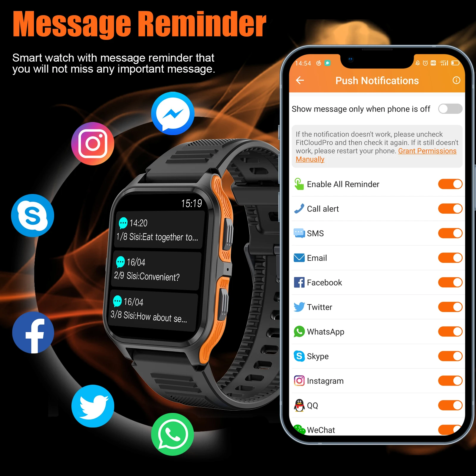 EIGIIS New Smart Watch inches Heart Rate Monitoring Health