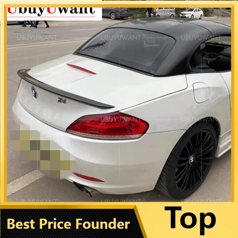 

UBUYUWANT Carbon For E89 Coupe Convertible Design Spoiler Rear Trunk Wings Spoiler For BMW Z4 E89 Coupe Convertible 2009-2016