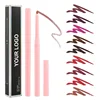 Custom 15colors Non-fading Lipliner Long Lasting Waterproof Easy To Use Nude Brown High Pigmented Lip Liner Lip Makeup Tool Bulk 1