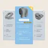 Office Chair Headrest Ergonomic Memory Foam Sleeping Pillow  Neck Waist Support Gaming Chair Backrest Cushion Nap Pillows 6