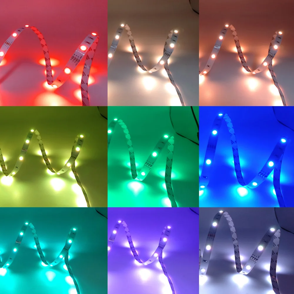Usb Led Strip 5V 5050 Smart Led Light For Wall Room Bluetooth Wifi Alexa 15 20 Meter Rgb Tape Tv Backlight Led Ribbon Band Luces 2