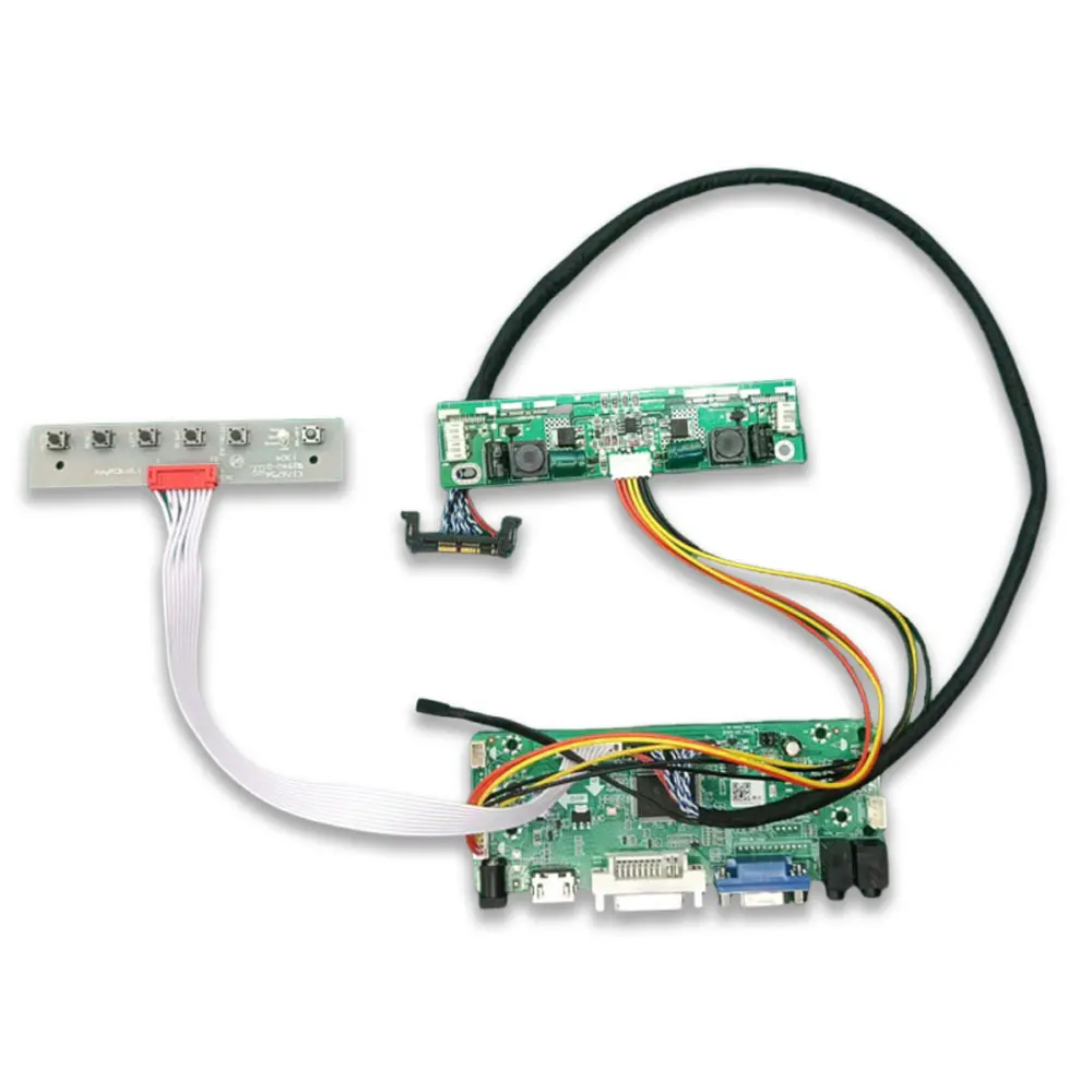LCD 컨트롤러 드라이버 보드 모니터 키트, LVDS 컨버터, T320HVN05.6, 1920X1080, HDMI 호환 DVI VGA용, 51 핀