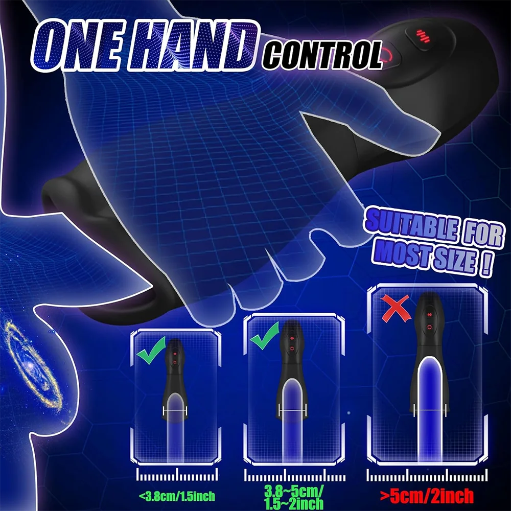 Male Automatic Masturbator Cup Vagina Masturbation 5 Rotating &10 Vibrator Penis Blowjob Pussy Stimulator Adult Sex Toys for Men