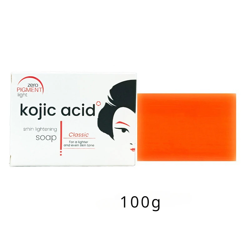 New Kojie San Skin Lightening Soap Handmade Whitening Soap Bleaching Kojic Acid Glycerin Soap Deep Cleaning Brighten Skin images - 6