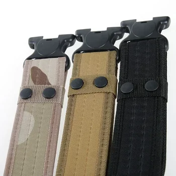 8 Color 120cm 2024 New Army Style Combat Belts Quick Release Tactical Belt Fashion Men Canvas Waistband Outdoor Waist Trainer 5