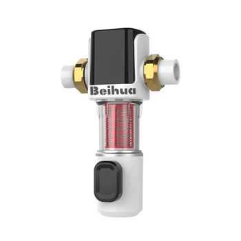 ระบบกรองน้ำแบบหมุนล้างตะกอนอัตโนมัติ Beihua พร้อมระบบกรองละเอียดสำหรับทั้งบ้าน ทำจากสแตนเลส 1