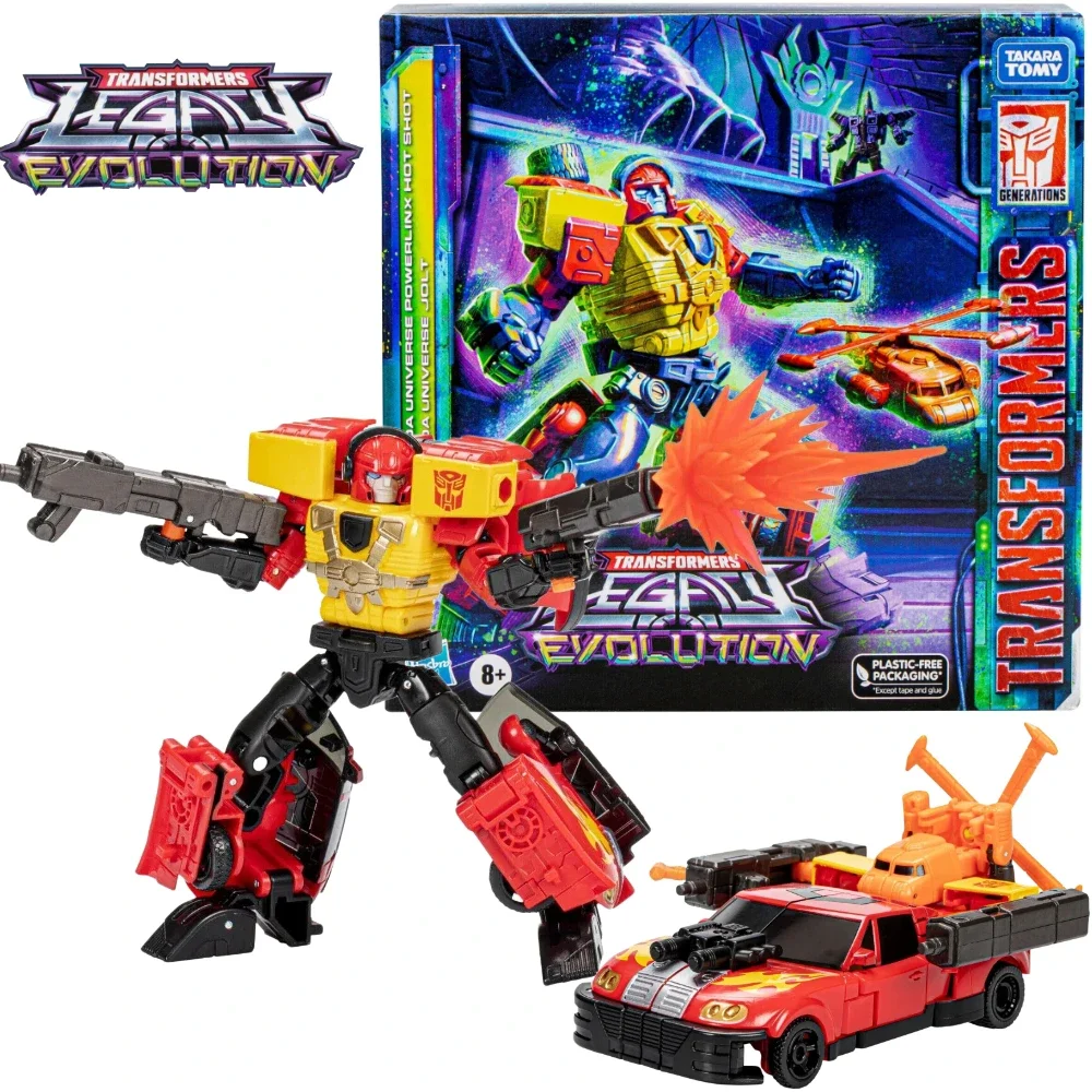 

in stock Transformers Legacy Evolution Armada Powerlinx Hot Shot Jolt SDCC Action Figure Model Toy Collection Hobby Gift