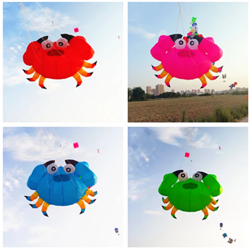 

Free shipping soft kites pendant flying show kites crab kites inflatable kites factory large kite outdoor toy giant kites to fly