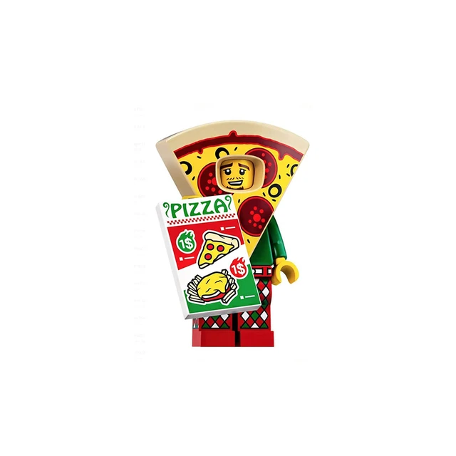 Forhøre Skrøbelig Ofre Lego minifigures 2019 edition Pizza Costume Guy 71025-10 - AliExpress