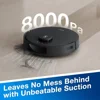 DEEBOT N20 Plus Robot Vacuum Mop Bagless Self Emptying Station 8000Pa Powerful Suction Ant-Tangle Technology 45-Day Cleaning 4
