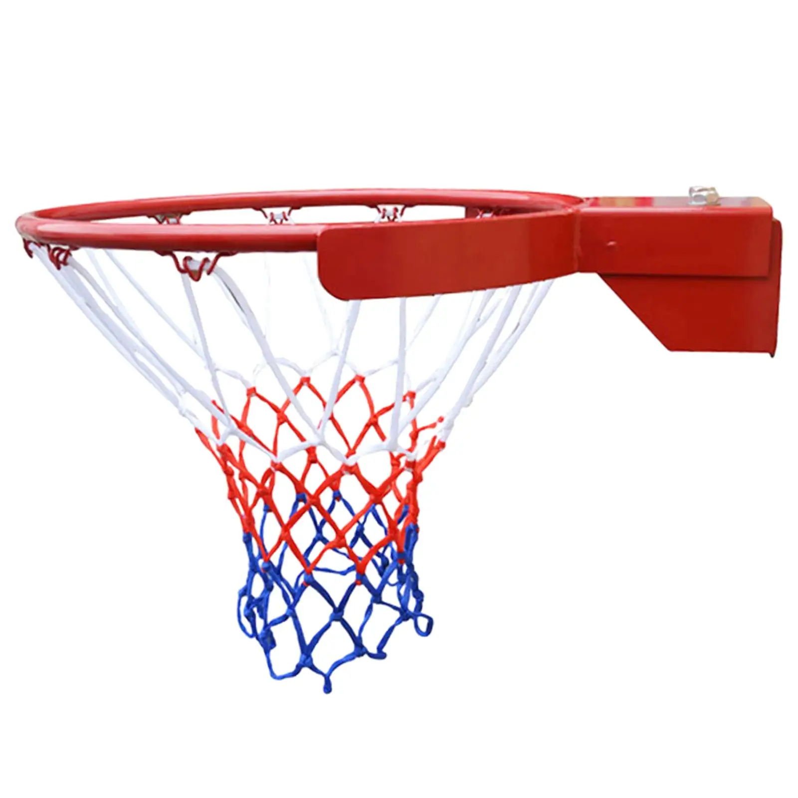 Basketball Hoop and Net Set Wall Mounted Lightweight Sports Equipment Toys Durable Indoor Outdoor Sport Games for Park Home Yard