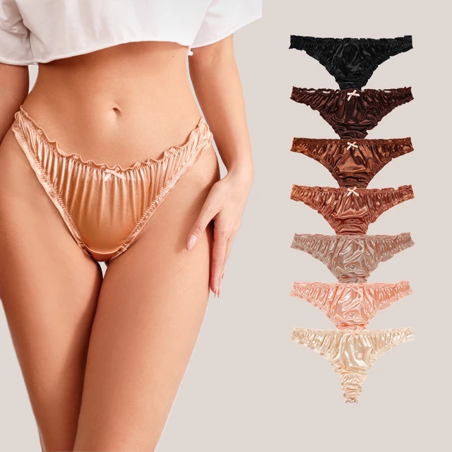 Women Fancy Underwear Seamless  Women's Micro Thong Panties - Sexy Female  Briefs Low - Aliexpress