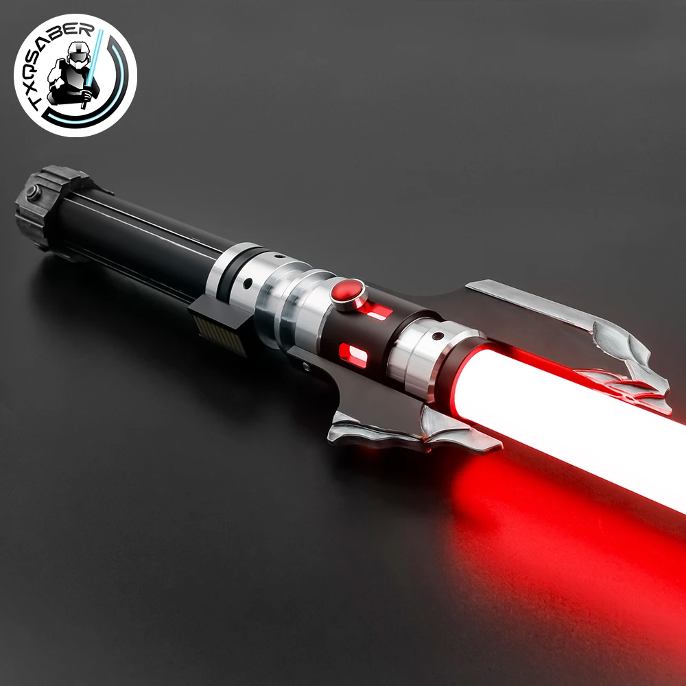 

TXQSABER Lightsaber Neo Pixel Smooth Swing Metal Handle Weathered LED Strip Blade Cosplay Toys Laser Sword Replica Darth Malgus