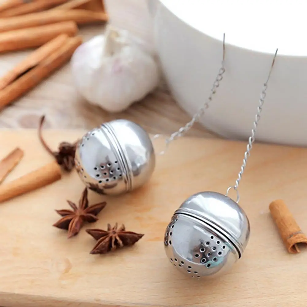 Tea Infuser Spice Infuser Fine Mesh BPA Free Stainless Steel Seasoning Cooking Infusers Sphere Herbal Tea Infusers