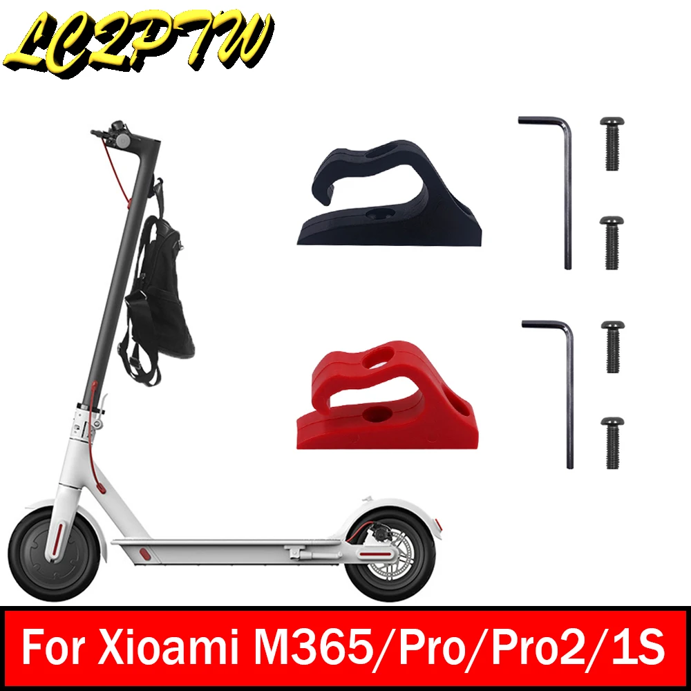 Scooter Elettrico Gancio Anteriore Gancio Casco Artiglio Per Xiaomi M365/M187/Pro Pro2 Skateboard Scooter Grip Maniglia Accessori Borsa