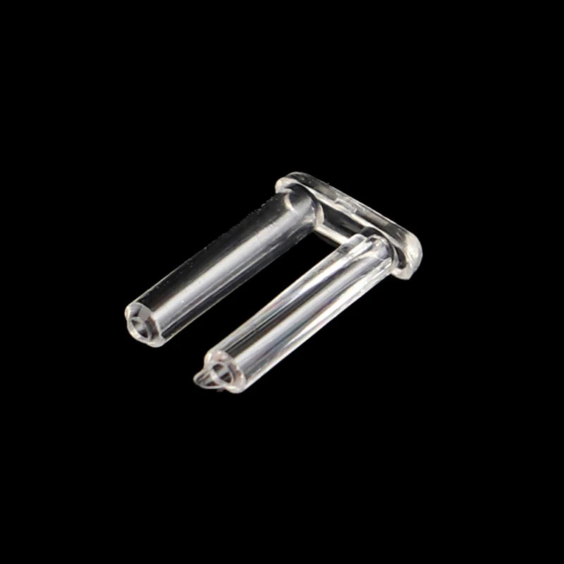 100 Teile/satz Doppel Gummi Stecker Für Rahmenlose Gläser Ersatz Schnalle Für Brillen Gläser Ausrüstung Zubehör – Detail 13