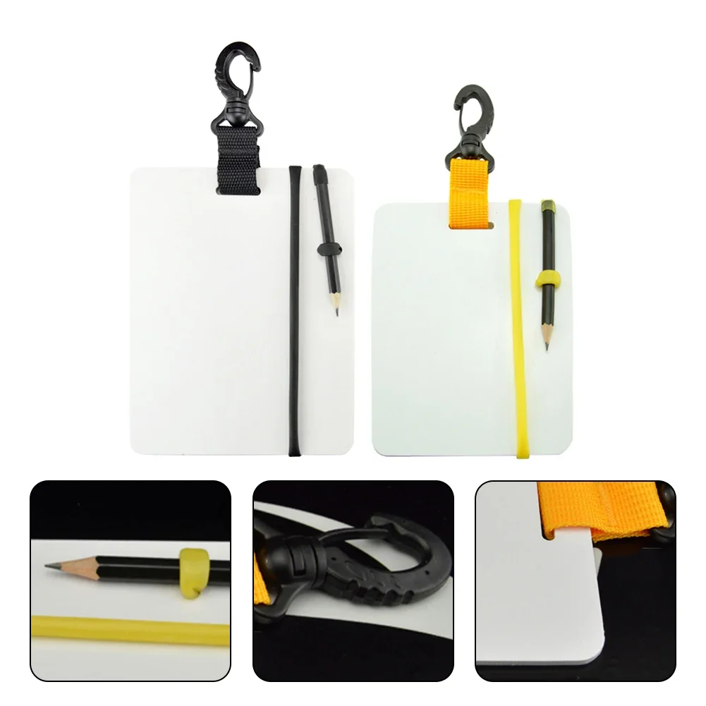 

Доска для записей для подводного плавания с поворотным зажимом