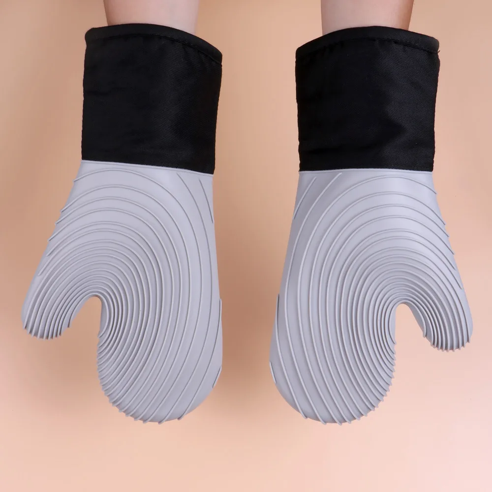 Silicone Microwave Gloves Kitchen High Temperature Resistant