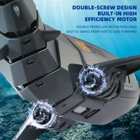 RC Shark Can take photos Videos With HD Camera and NO Camera Remote Control Shark Electric Toys For Kids Water children's toys 2